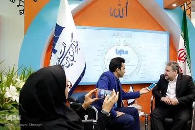 غرفه ایکنا درهفتمین روز نمایشگاه مطبوعات