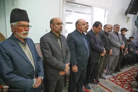 تشییع پیکر شهید مدافع امنیت امیرحسین ابراهیمی در بیرجند