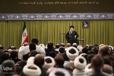 دیدار جمعی از مردم آذربایجان شرقی با حضرت آیت‌الله العظمی خامنه‌ای، رهبر انقلاب