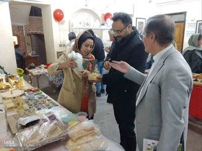 نمایشگاه صنایع دستی و هنرهای تجسمی یلدای هنر در شهرستان اهر