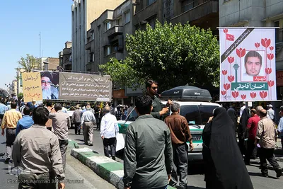 تشییع پیکر مطهر شهدای حادثه تروریستی تهران