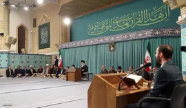 دیدار شرکت کنندگان در مسابقات بین‌المللی قرآن با رهبر معظم انقلاب