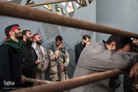 مراسم تشییع پیکر شهید محمد عبداللهی
