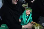 مراسم شیرخوارگان حسینی در آستان علی بن مهزیار اهوازی