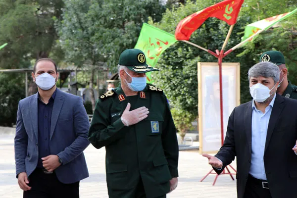 بزرگداشت سالروز فتح خرمشهر در یادمان شهدای لشکر 10 + عکس
