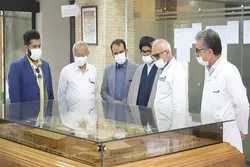 ہندوستان کی میڈٰکل ٹیم کا آستان قدس رضوی کی دوا ساز کمپنیوں کا وزٹ