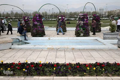 برج آزادی میزبان مسافران نوروزی