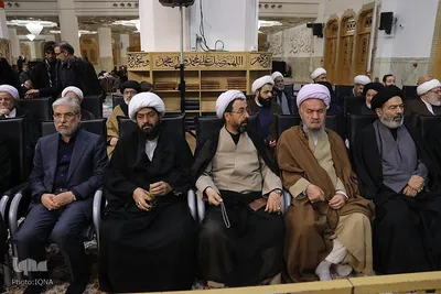 بزرگداشت چهلمین روز شهادت رهبر شهید در حرم حضرت معصومه (س)