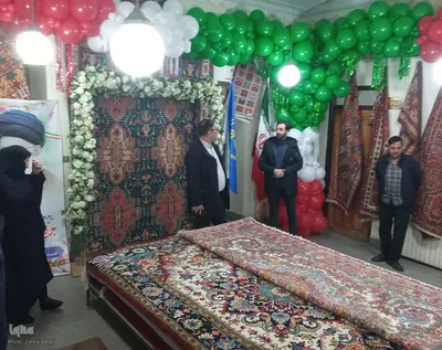 افتتاح نمایشگاه فرش مددجویان کمیته امداد در اهر