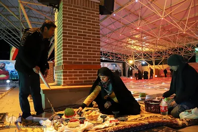 تحویل سال نو در کنار شهدای تبریز‎‎