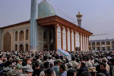 مراسم تشییع پیکر مطهر سروان شهید«رضا کریمی»