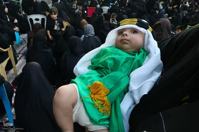 مراسم شیرخوارگان حسینی در مبارکه
