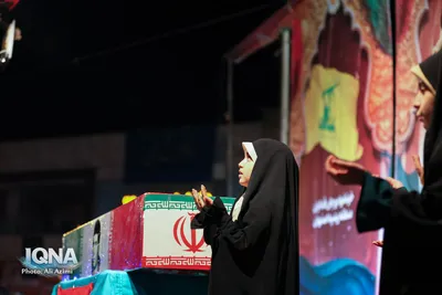مراسم تشییع پیکر شهید «رمضانعلی استکی» در اصفهان
