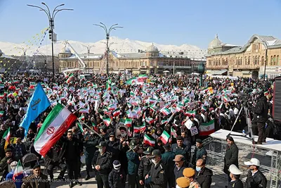 راهپیمایی 22 بهمن همدان