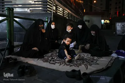 رونمایی از دیوارنگاره محرمی ۱۴۰۰ میدان ولیعصر(عج)