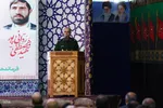 مراسم بزرگداشت شهید خرازی در گلستان شهدای اصفهان