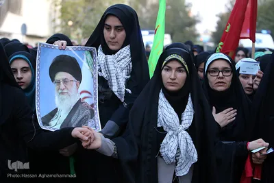 تجدید بیعت دسته‌های عزاداری دانشجویی با رهبر معظم انقلاب