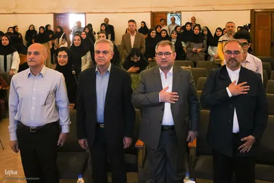 افتتاحیه دومین دوره همایش ملی دوسالانه خوشنویسی در اصفهان