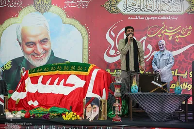 مراسم دومین سالگرد شهادت سپهبد شهید حاج قاسم سلیمانی و یادواره شهدای ۴۶۰۰ شهید ولایت مدار شیراز