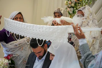 جشن عقد در سومین حرم اهل بیت‎‎