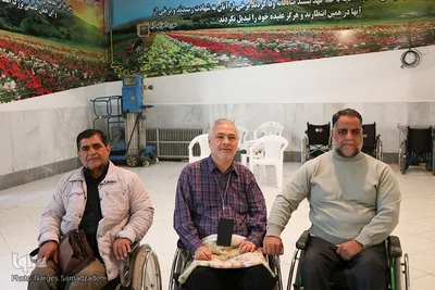 شور انتخابات در آسایشگاه جانبازان شهید مطهری