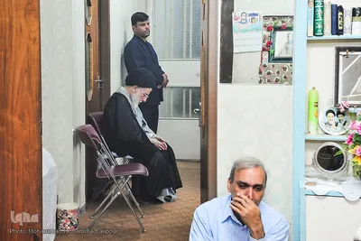 روضه‌خوانی در منزل آیت‌الله سیدعلی شفیعی