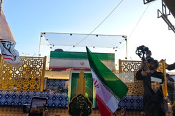 حضور مليوني يستقبل الجثمان الطاهر للقائد الشهيد في كربلاء المقدسة + فیدیو