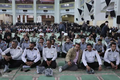 مراسم گرامیداشت شهدای خدمت با حضور رئیس جمهور در تبریز