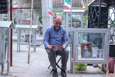 مراسم دعای عرفه در گلزارشهدای وادی رحمت تبریز‎