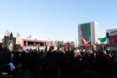 اجتماع عزاداران حسینی در تبریز