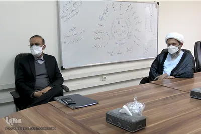  حجت‌الاسلام والمسلمین محمدمهدی ایمانی‌پور، رئیس سازمان فرهنگ و ارتباطات اسلامی و جمال رحیمیان، معاون فرهنگی جهاد دانشگاهی