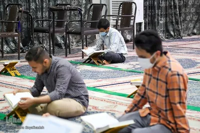جزءخوانی در مسجد الغدیر اهواز