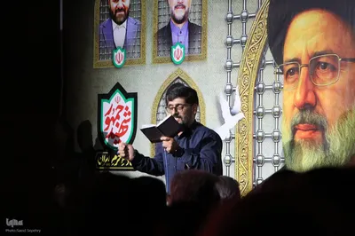 مراسم سالگرد عروج مرد میدان خدمت در ملایر