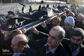 مراسم تشییع پیکر مرحوم استاد حبیب الله چایچیان(حسان)