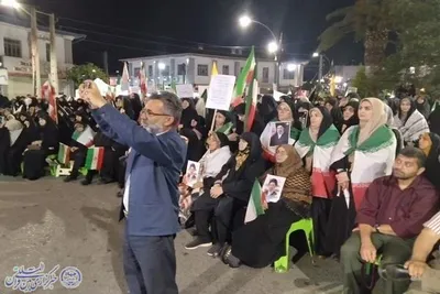 نود و دومین اجتماع مردم انقلابی بابلسر