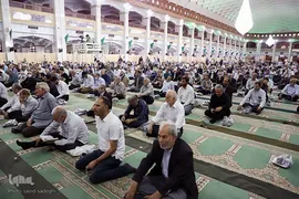 اقامه نماز عید قربان در تبریز‎‎