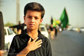 حرکت زائران اربعین از الهایی