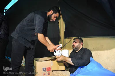 پخت و توزیع 2500 کیلو آش نذری به مناسبت رحلت پیامبر(ص) در اهواز 