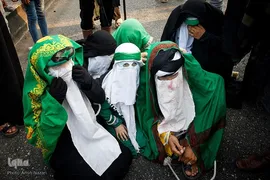 «مشایه الحسین(ع)» اهواز راهی کربلا شد
