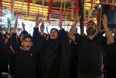 مراسم تحویل سال نو در جوار گلزار شهدای گمنام بهشت زهرا (س)