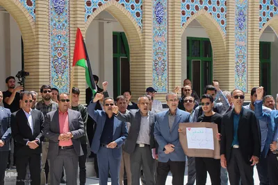 حمایت دانشگاهیان خراسان جنوبی از دانشجویان حامی فلسطین