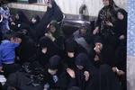 سوگواری اهالی شهرک سعدی در عزای رهبر شهید