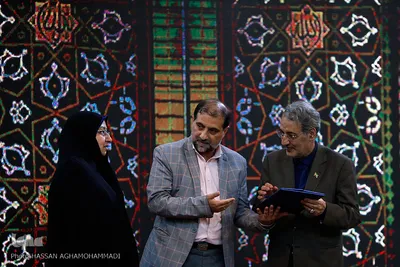 آیین اختتامیه بخش‌های ادبی، هنری و فناوری بیست و سومین جشنواره قرآن و عترت دانشگاهیان وزارت بهداشت در زیباکنار