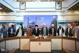مراسم اختتامیه ششمین همایش «حوزه انقلابی حوزه منتظر» در حرم شاهچراغ(ع)