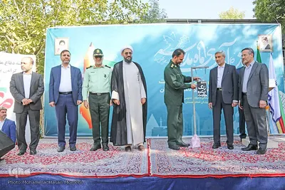 برگزاری مراسم استانی زنگ بازگشایی مدارس و مقاومت در همدان‎