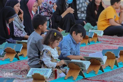 محفل انس با قرآن در حرم حضرت شاهچراغ(ع)‎‎