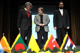 افتتاحیه دهمین جشنواره بین‌المللی هنرهای تجسمی فجر