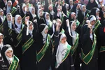 خروش دانش‌آموزان و مردم ملایر علیه سیاست‌های آمریکا و رژیم صهیونیستی در 13 آبان