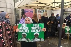 15ème jour de soutien à Londres, au cheikh Zakzaky