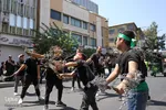 عزاداری ظهر عاشورا در حرم حضرت شاهچراغ(ع)‎